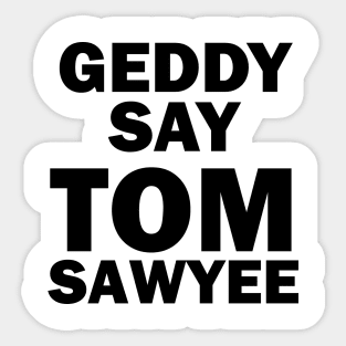 Geddy Lee - FGTH Style Sticker